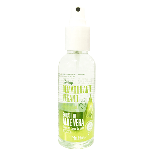 Spray Demaquilante vegano Aloe Vera - Mahav