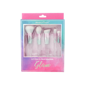 ED500 | Kit de Pincéis Glam | Macrilan