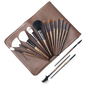Kit c/ 15 Pincéis Madeira - Miss Frandy