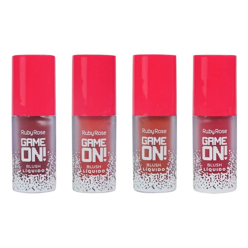 Blush Líquido - Game on - Ruby Rose - Florenza