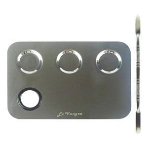 Placa retangular em inox - Le Vangee