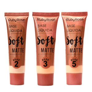 Base Líquida Soft Matte Bege - Ruby Rose venc. 03/24