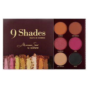 Paleta de Sombras 9 Shades | Mariana Saad