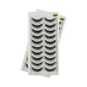 Cartela de Cílios 3d | 10 pares #XK73