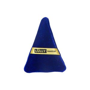 Esponja Triangular Média de Veludo | Lully Makeup