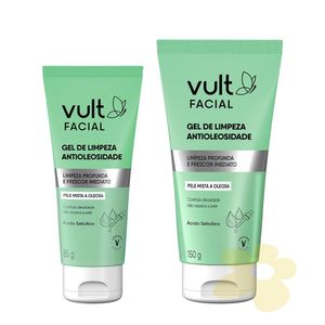 Gel de Limpeza Facial Antioleosidade | Vult