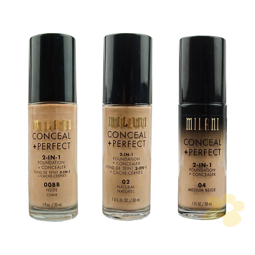 Milani Conceal + Perfect 2-in-1 Foundation + Concealer, Sand Beige
