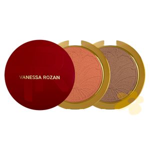 3x1 Blush, Iluminador e Sombra | Vanessa Rozan by Tracta