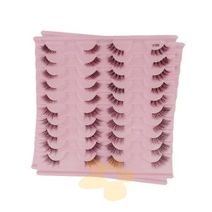 Cartela de Cílios 3d | 20 pares #Y709