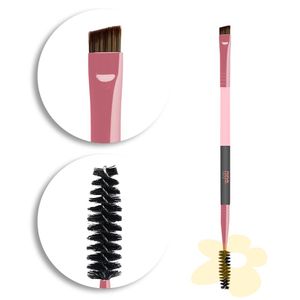 Pincel Duo para Sobrancelhas - Nina Makeup