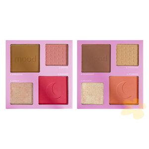 Paleta de Blush, Contorno e Iluminador Mood - Ruby Rose