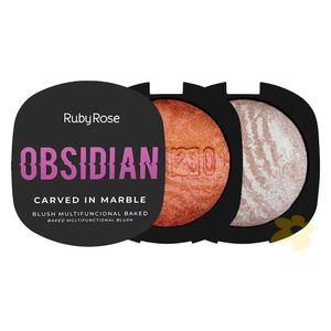 Blush Carved in Marble | Linha Obsidian | Ruby Rose