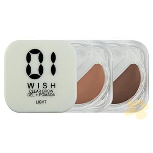 Clear Brow Gel + Pomada | Wish | Michelly Palma