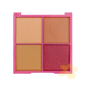 Quarteto de Contorno, Blush e Iluminador | Melu by Ruby Rose