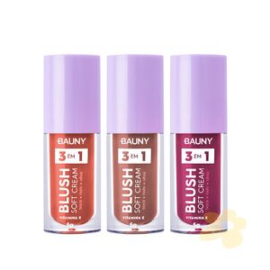 Blush Líquido Soft Cream 3x1 - Bauny