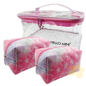 Kit 3 Necessaires G - Hello Mini