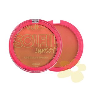 Duo Blush e Bronzer Soleil Sunset - Vult