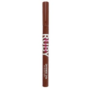 Caneta Delineadora Marrom | Linha Intense 24hrs | Ruby Kisses