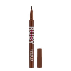 Caneta Delineadora Marrom | Linha Intense 24hrs | Ruby Kisses