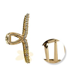 Piranha para cabelo com strass - Importado