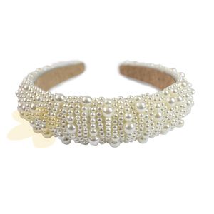 Tiara com pérolas para cabelos | Importada