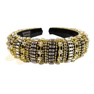 Tiara com correntes strass - Importado