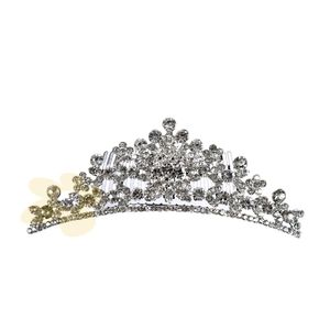 Tiara | Coroa em metal com strass | Importado