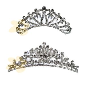 Tiara | Coroa em metal com strass | Importado