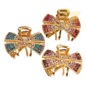 2702 Presilha de Laço com Strass | Importada