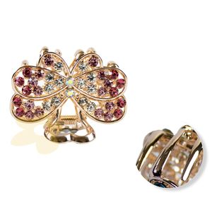 Piranha de Cabelo com Strass Borboleta | Importado