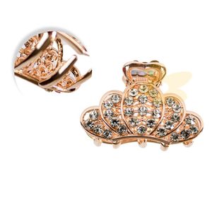 Piranha de Cabelo com Strass Coroa - Importado