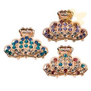 Piranha de Cabelo com Strass Coroa - Importado