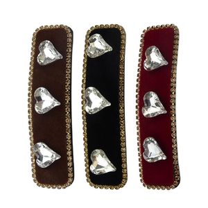 Presilha TicTac com strass de coração - Importado
