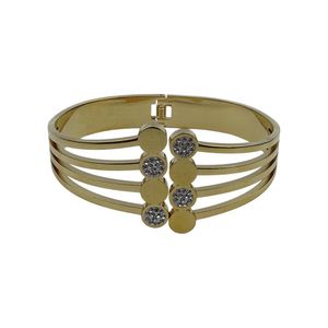 Bracelete em inox - 4 fios - Importado
