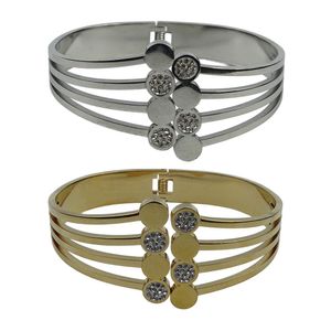 Bracelete em inox - 4 fios - Importado