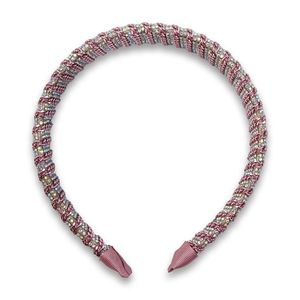 Tiara com Corrente e Strass Furta Cor - Importado