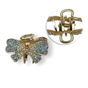 1009 Piranha para Cabelos - Laço com Pérola - Importado